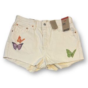 Levi’s 501 Butterfly Jean Shorts Size 32